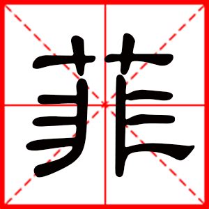 菲的意思名字|用菲字取名的寓意